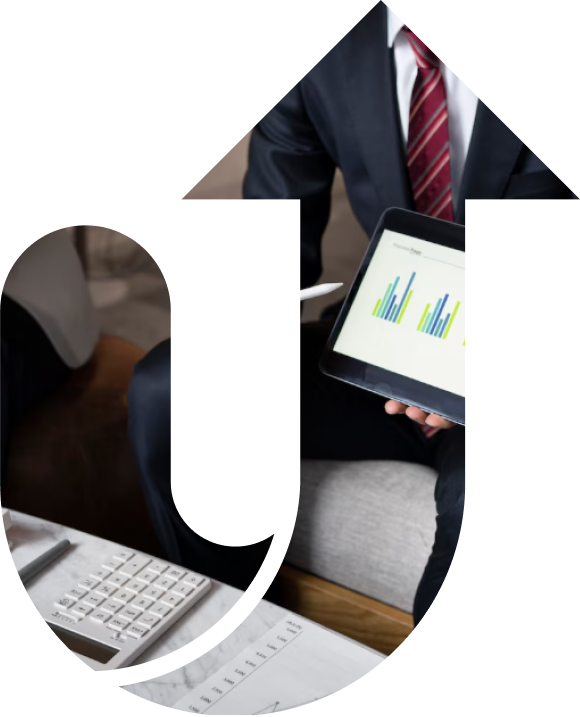 Business professionals working together