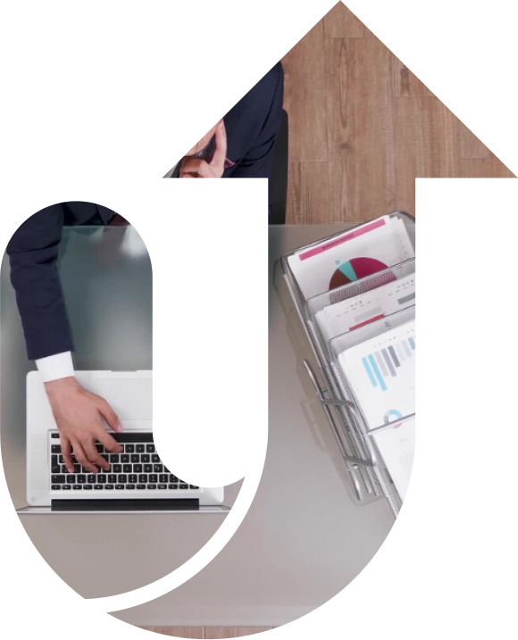 Business professionals working together